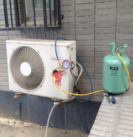 钢城空调加氟