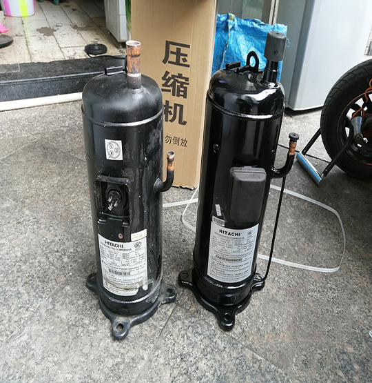 钢城中央空调压缩机的更换维修